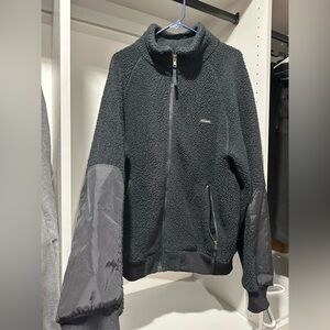 Filson Black Sherpa Fleece Jacket